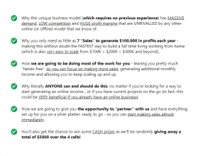 Parallel Profits Training Bonus