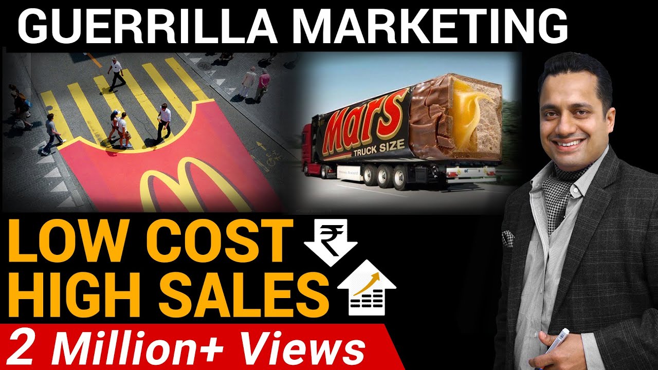 HOW TO GET HIGH SALES THROUGH LOW-COST - GUERRILLA MARKETING