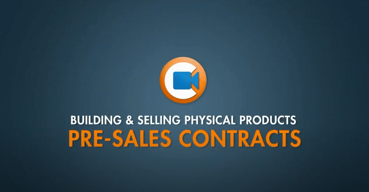 BUILDING & SELLING PHYSICAL PRODUCTS