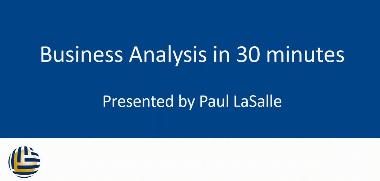 BUSINESS ANALYSIS ESSENTIALS FOR A BUSINESS ANALYST