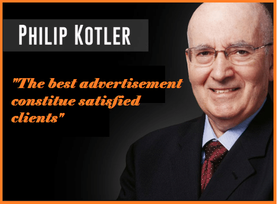 Philip Kotler has widely acknowledged as the father of modern marketing