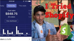 I tried Shopify