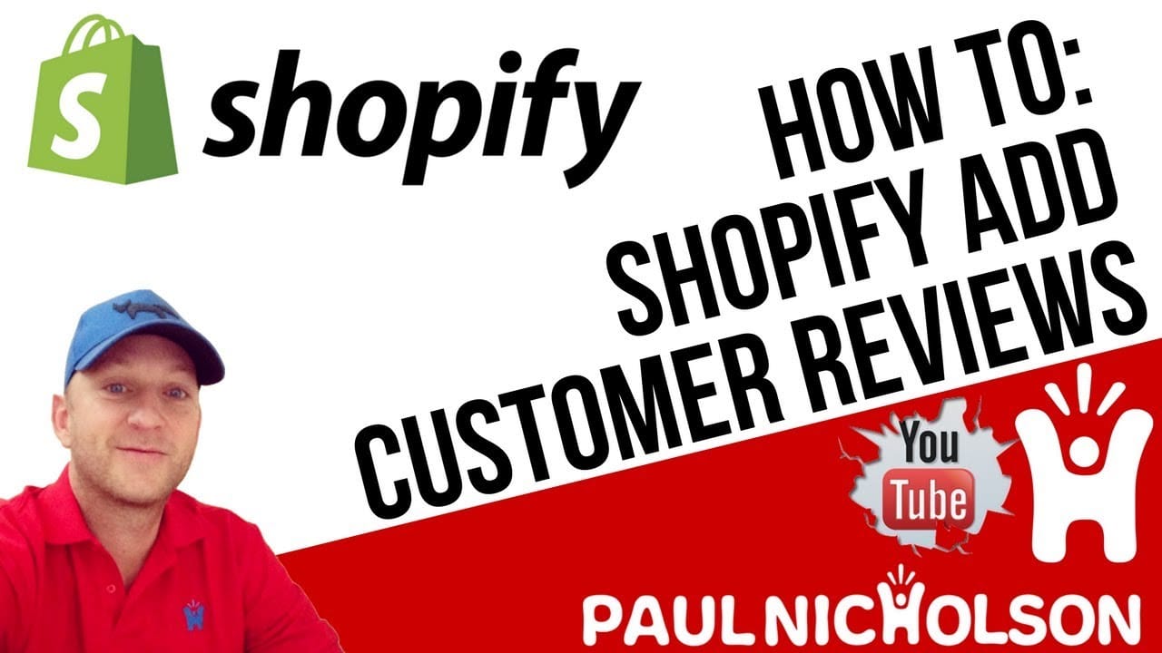 Shopify Add Customer Product Reviews
