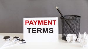 HOW TO ESTABLISH PAYMENT TERMS