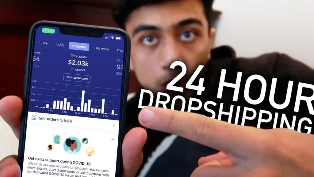 24 Hour Shopify Dropshipping Challenge