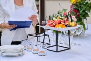 Catering For Events, Banquet Decorated Table, Table Setting Deco