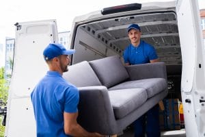 Furniture Move, Removal Delivery Near Truck Or Van
