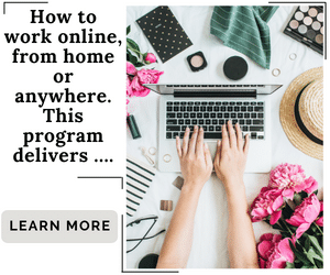 How to work online, from home or anywhere.