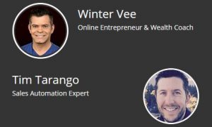 Winter Vee and Tim Tarango