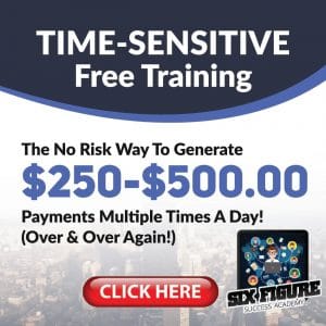 Six Figure Success Academy Free Training