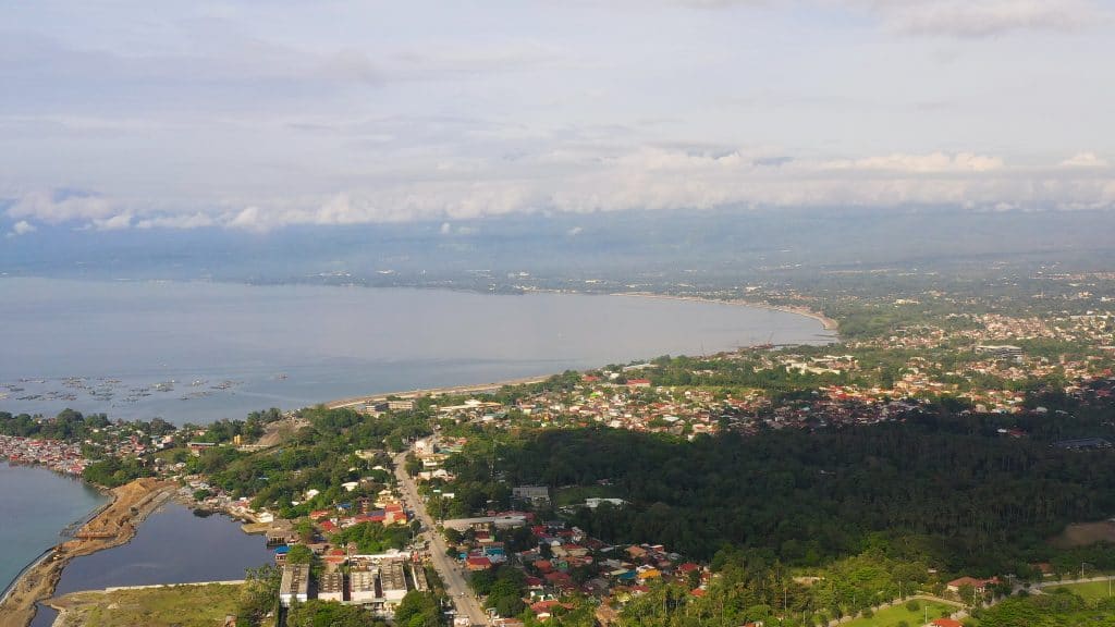 Davao City, The Largest City On The Island Of Mindanao.urban Lan