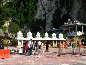 Kuala Lumpur, Malaysia - 14 Jan 2010: Batu Caves, Kuala Lumpur, Malaysia