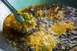 Traditional thai street food from Ko Pha Ngan in Thailand