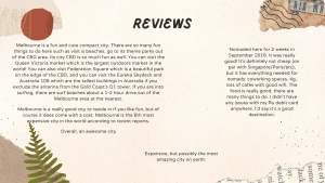 Melbourne Australia Reviews