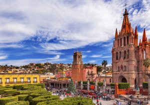 Parroquia Jardin Archangel Church San Miguel Mexico
