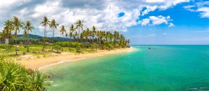 Koh Lanta Yai island, Thailand in a sunny day