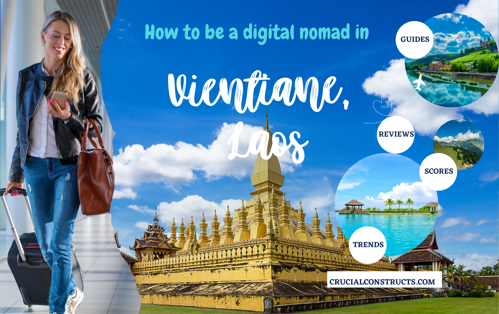 Vientiane, laos how to be a digital nomad