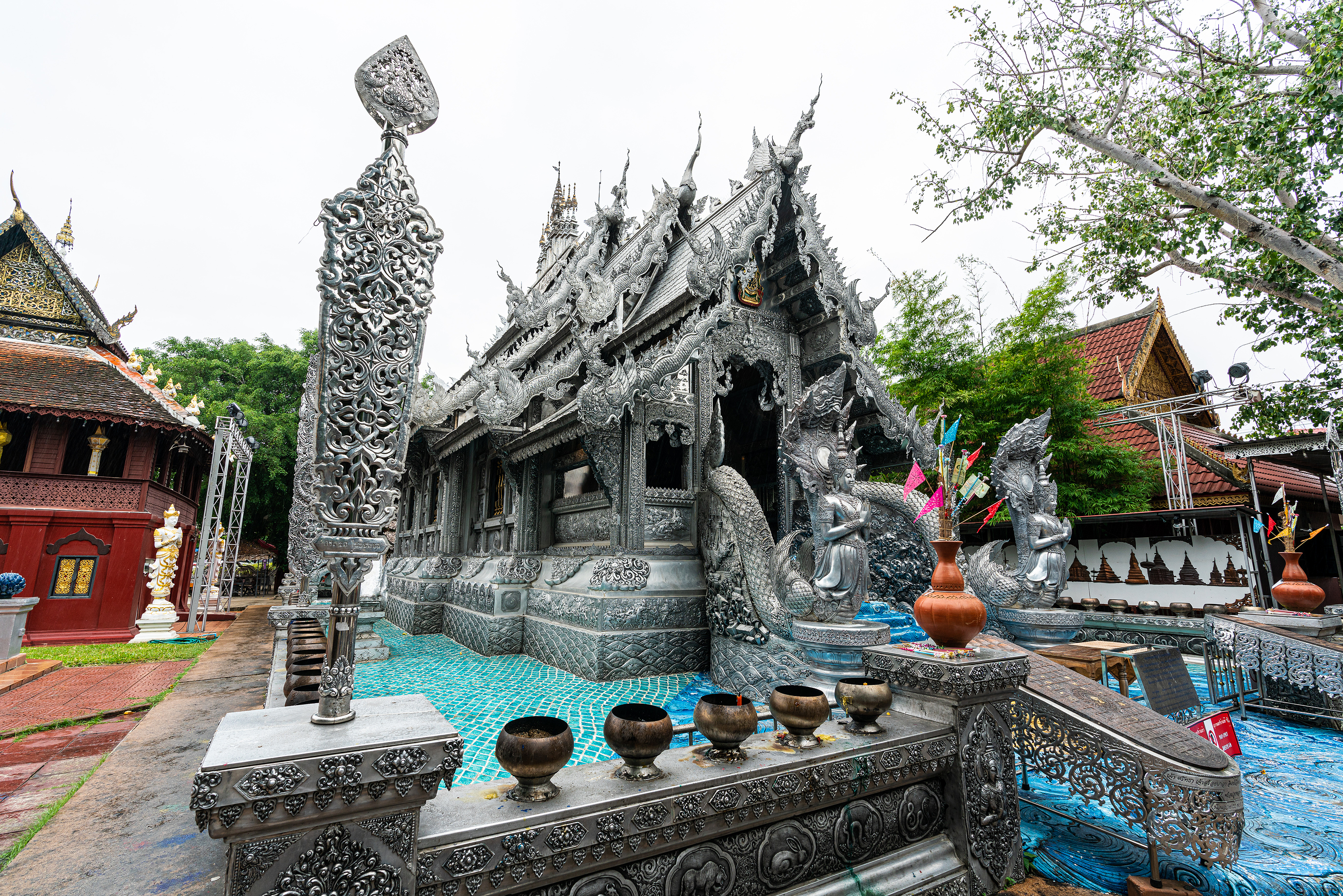 Wat Sri Suphan, the beautiful silver temple
