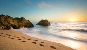 Photo Of The Pebble Beach Of Cowell Ranch Near Half Moon Bay On