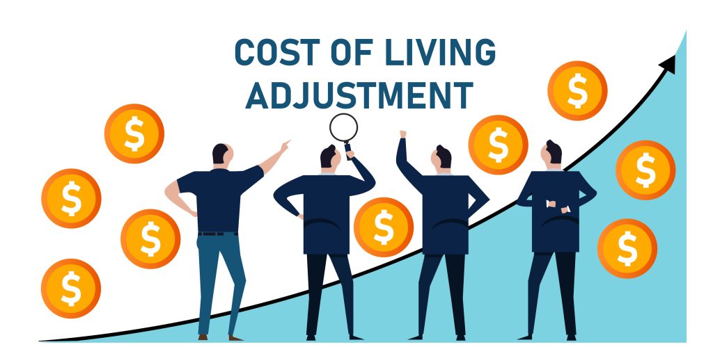  Cost of living adjustment rise