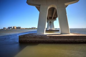 Under The Sanibel Causeway Bridge Of Causeway Islands Park On Sa