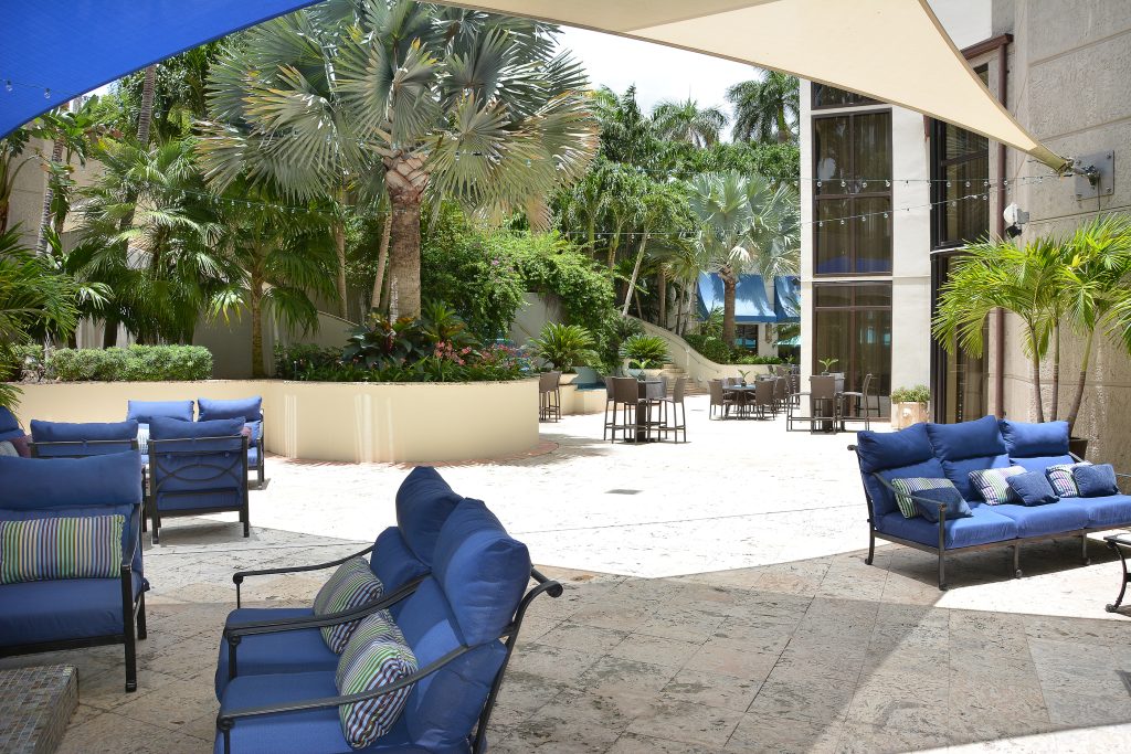 Ritz Carlton Coconut Grove patio